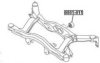SUBAR 41322AE011 Control Arm-/Trailing Arm Bush